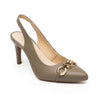 Zapatilla Para Mujer Flexi 104515 Taupe Puntual Transpirable