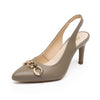 Zapatilla Para Mujer Flexi 104515 Taupe Puntual Transpirable