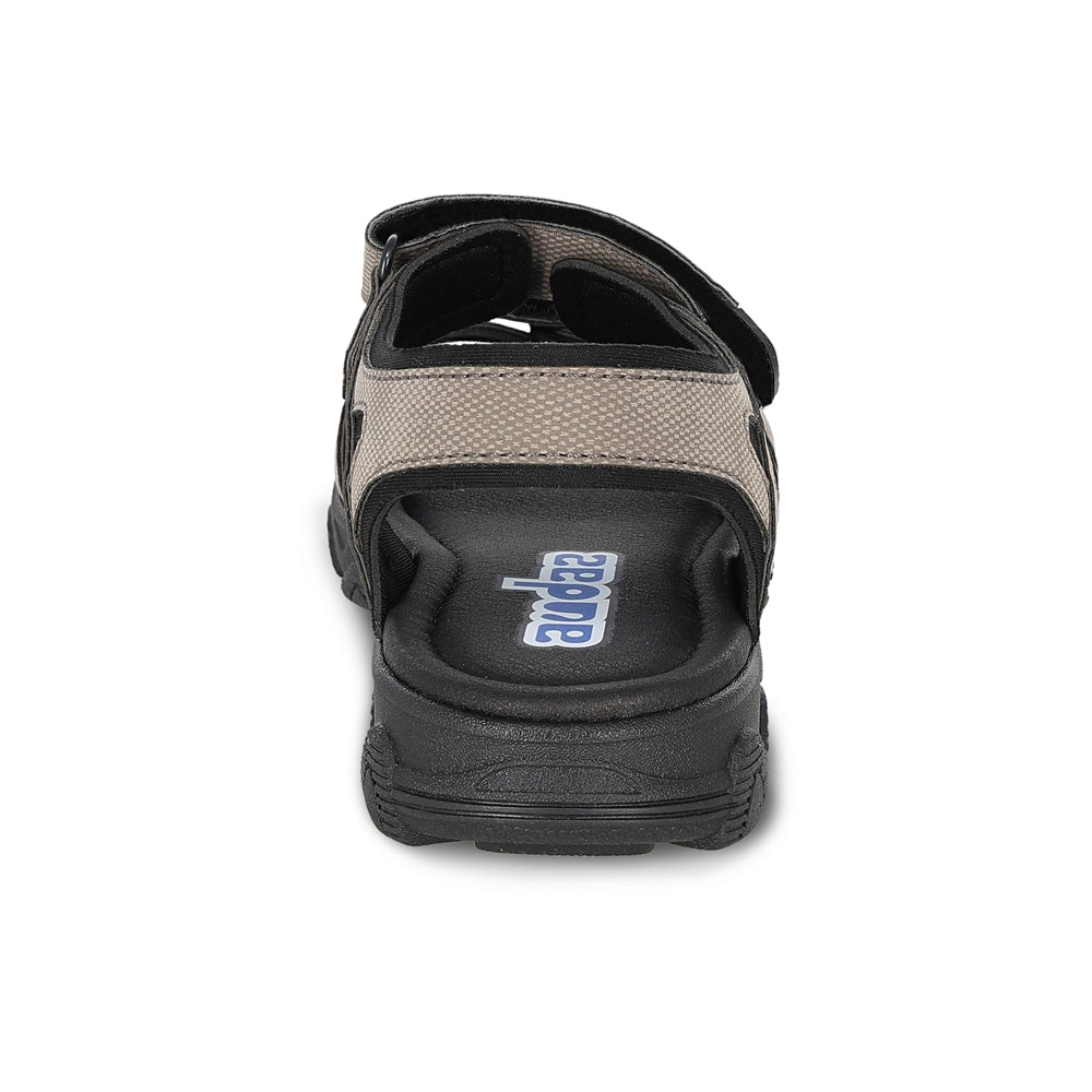 Sandalia Audaz para niño en sintético gris Tapiocca con doble de tira de contacto