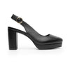 Zapatilla De Tacón Mujer Flexi 118908 Negro Abierta Moderna