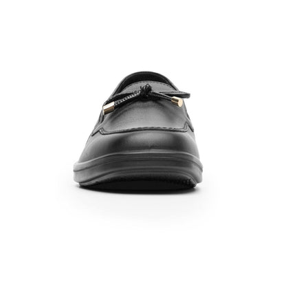 Mocasines Flexi Para Mujer Detalle De Herraje 124505 Negro