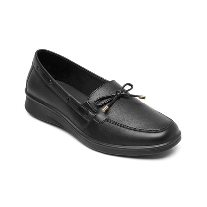 Mocasines Flexi Para Mujer Detalle De Herraje 124505 Negro