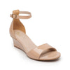 Sandalia Zapatilla Cuña Flexi Mujer 128301 Nude Comfort Walk