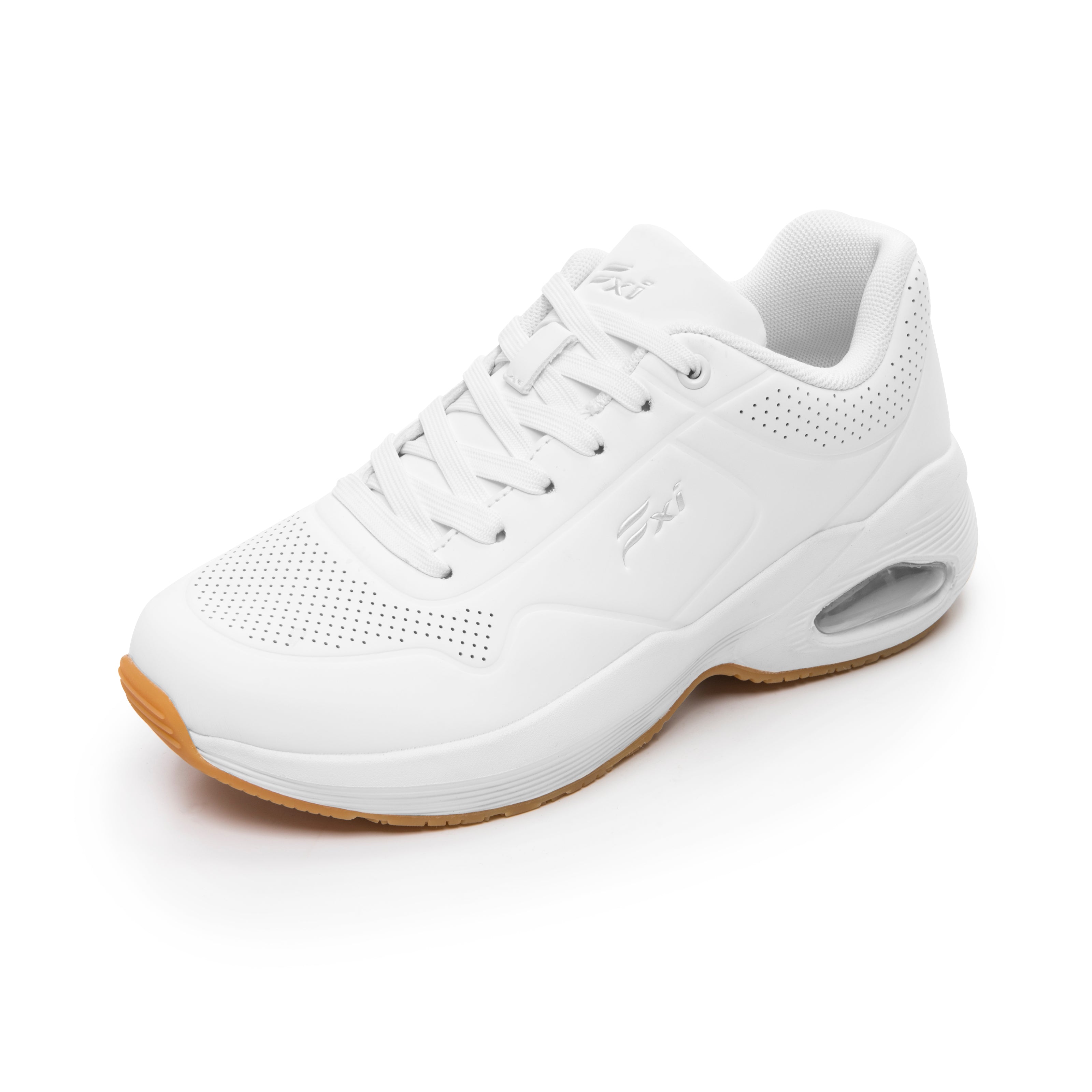 Tenis Confort Con Válvula de Aire Para Mujer Flexi 131501 Blanco