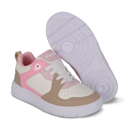 Tenis Coqueta para niña en sintético multi Morelos con agujeta