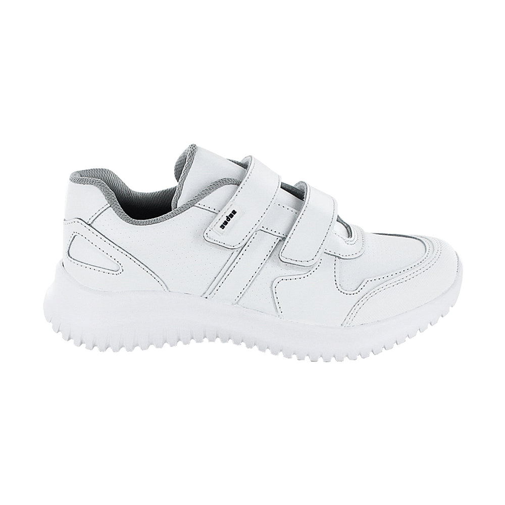 Tenis Audaz para niño en piel blanco Adan con doble tira de contacto