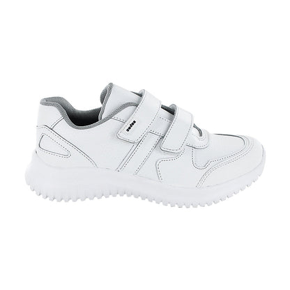 Tenis Audaz para niño en piel blanco Adan con doble tira de contacto