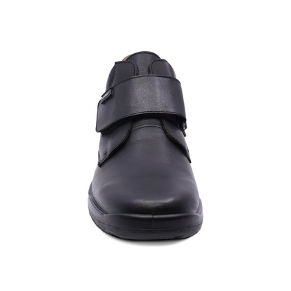 Bota escolar Audaz para niño de piel negro Tadeo con tira de contacto