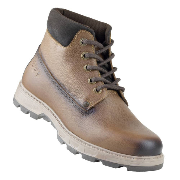 Bota Casual Caballero Jeep 16502 Graneado Bronce