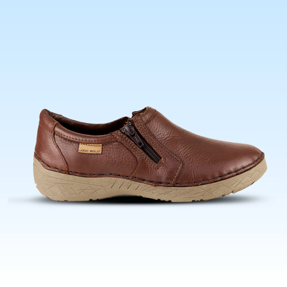 Zapato Mocasín Confort Dama Lobo Solo 5681 Mahogany