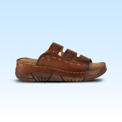 Sandalia de Plataforma Dama Lobo Solo Zafira 1707 Madrid Orange