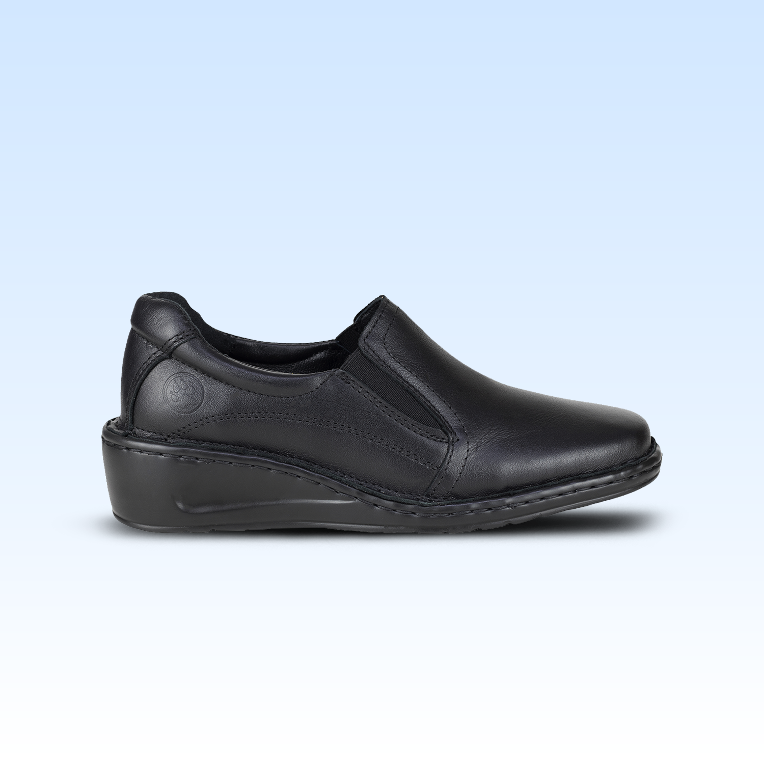 Zapato Mocasín Confort Casual Para Dama Lobo Solo 4849 Negro