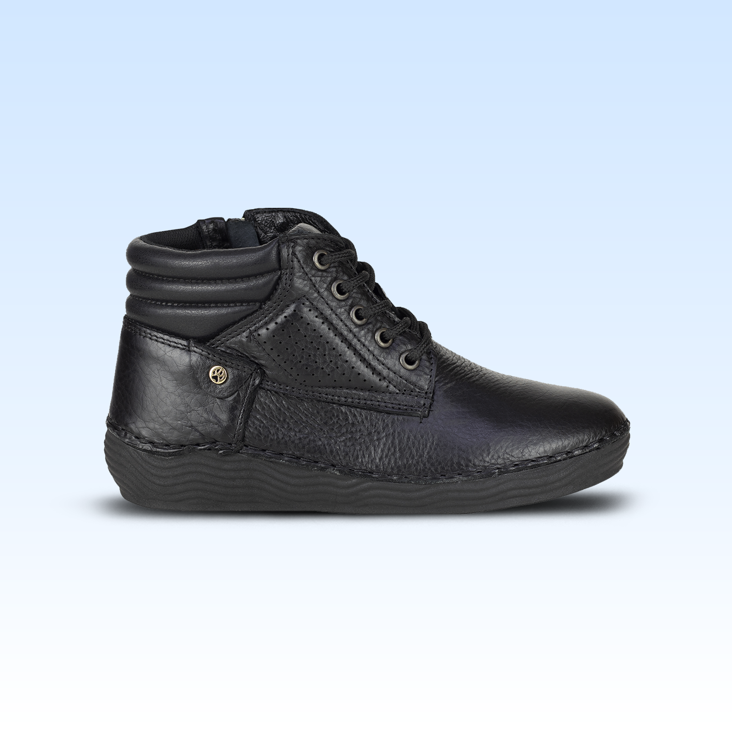 Botín Confort Casual para Dama Lobo Solo 5128 Negro