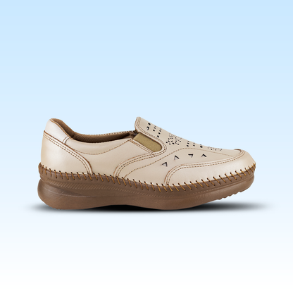 Mocasín Choclo Para Dama Lobo Solo 4981 Platino