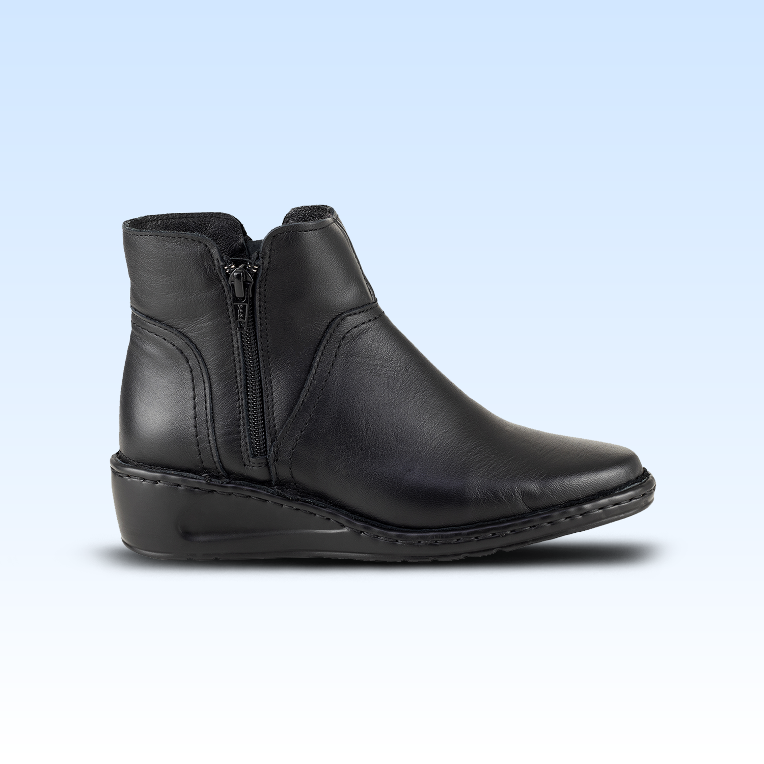 Botin Para Dama Lobo Solo 4845 Negro