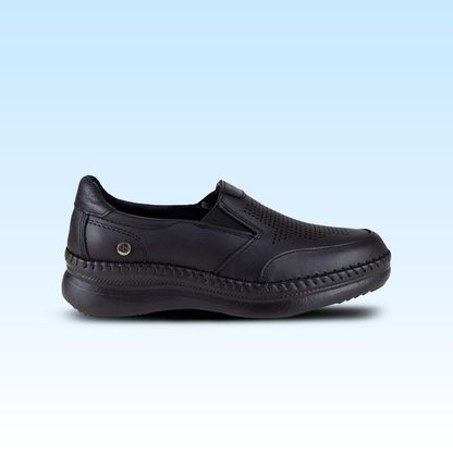 Zapato Casual Dama Lobo Solo 4984 Capri Negro