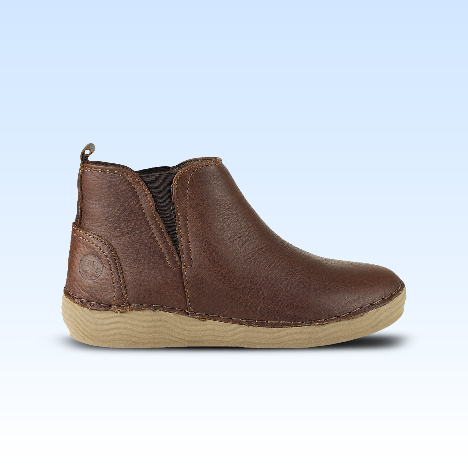 Botín Casual Dama Lobo Solo 5078 Tumbled Besani