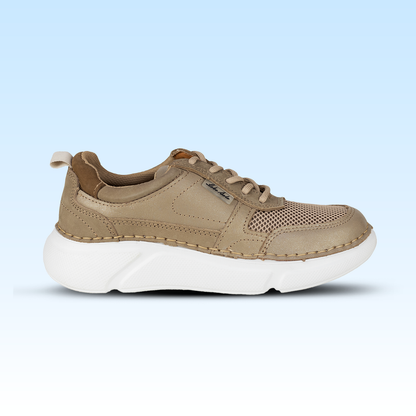 Tenis Confort Tejidos a Mano Para Dama Lobo Solo 4662 Sand