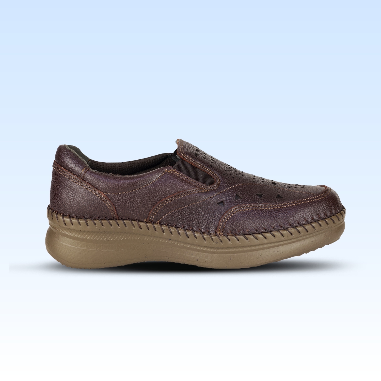 Zapato Mocasín Confort Para Dama Lobo Solo 4981 Burgundy