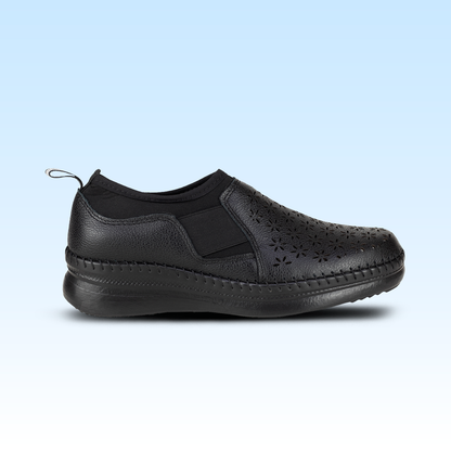 Zapato Mocasín Casual Confort Para Dama Lobo Solo 4991 Negro