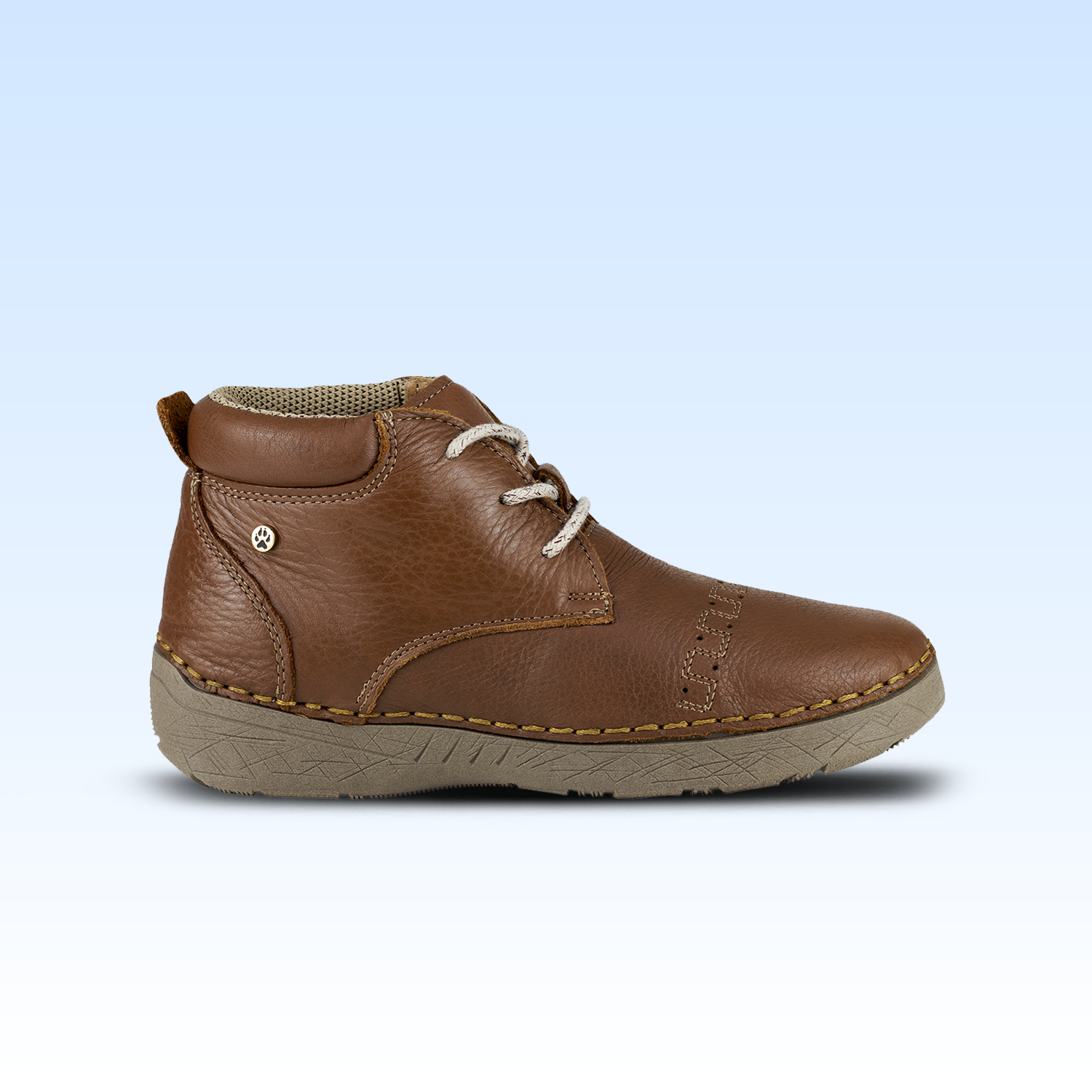 Zapato Choclo Para Dama Lobo Solo 5682 Cedro