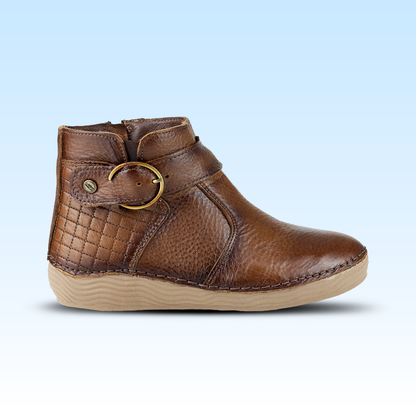 Botín Judy Casual Dama Lobo Solo 5053 Camel