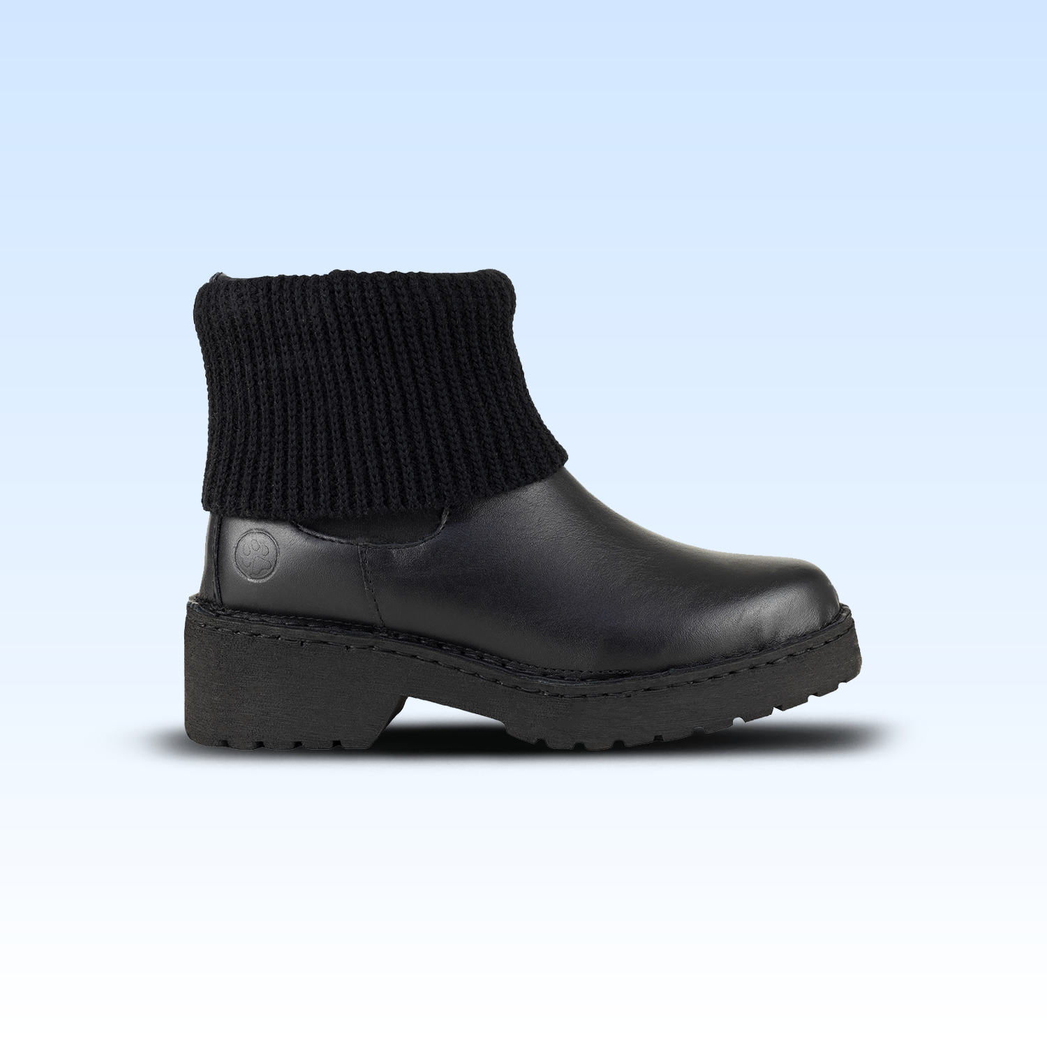 Bota Invernal Casual Dama Lobo Solo 5036 Negro