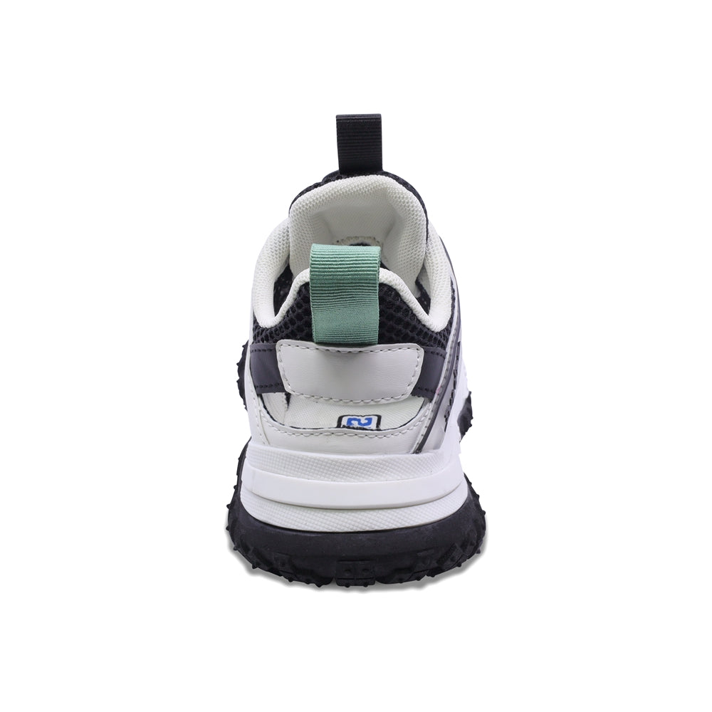 Tenis Audaz para niño en textil negro Krusty  con Twist and Pop.