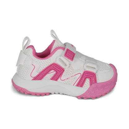 Tenis Coqueta para niña en sintético rosa Porky con tira de contacto