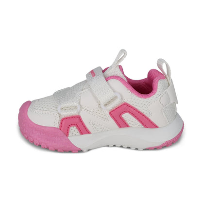 Tenis Coqueta para niña en sintético rosa Porky con tira de contacto