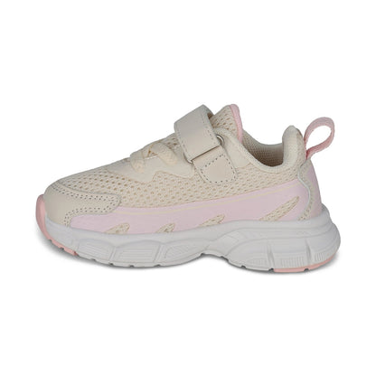 Tenis Coqueta para niña en textil beige Simba con agujeta.