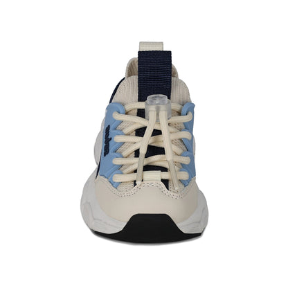 Tenis Audaz para niño en textil azul Simba con agujetas.