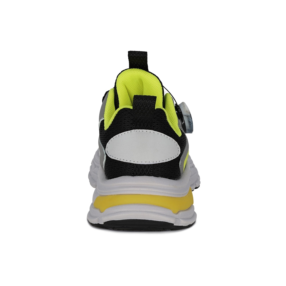 Tenis Audaz para niño en sintético verde Marley con Twist and pop.