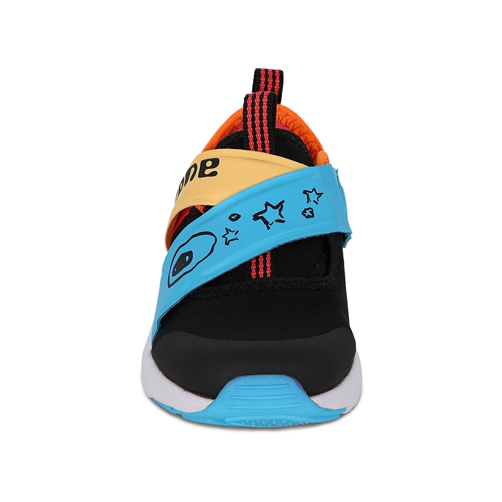 Tenis Audaz para niño en sintético multi Yogi con tira de contacto.