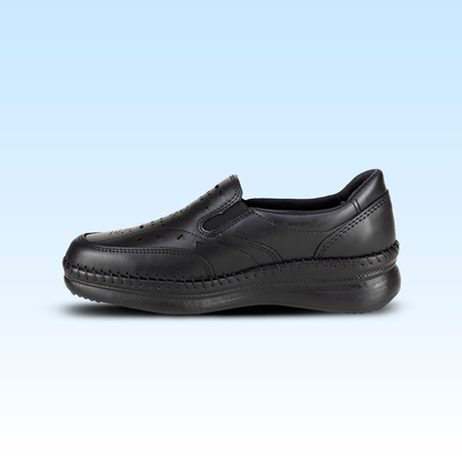 Zapato Mocasín Confort Para Dama Lobo Solo 4981 Negro