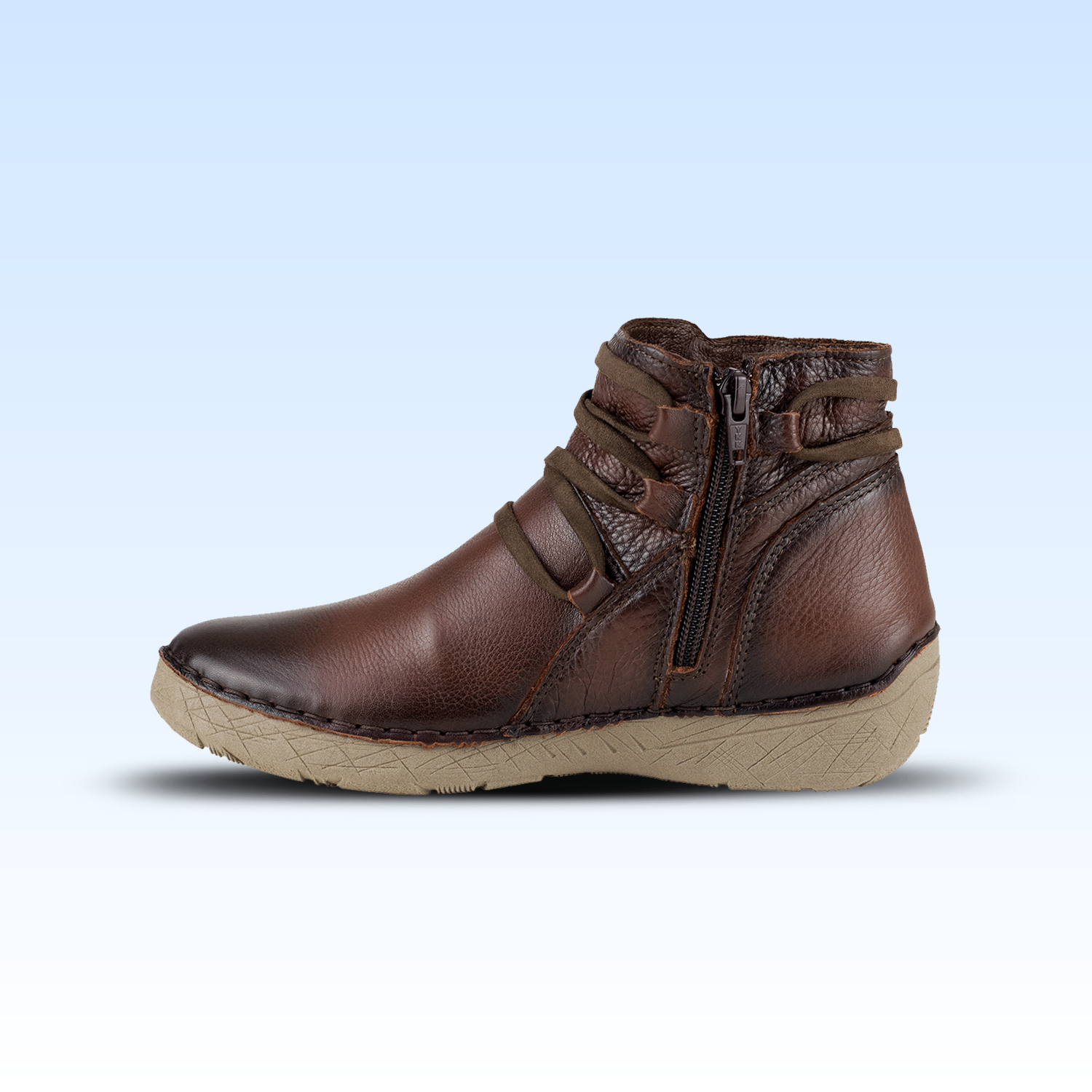 Botín Scarlett Casual Dama Lobo Solo 5691 Mahogany