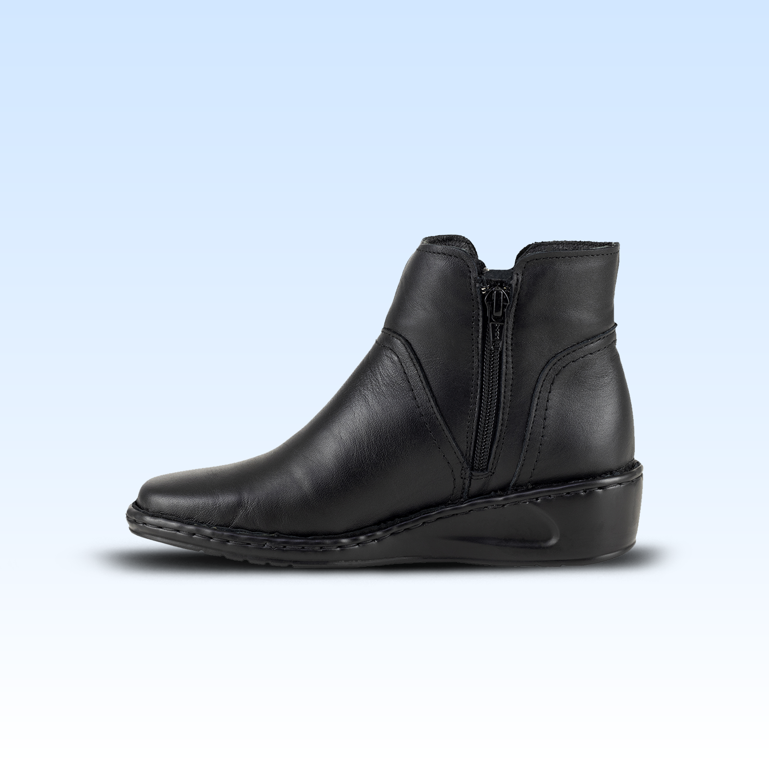 Botin Para Dama Lobo Solo 4845 Negro