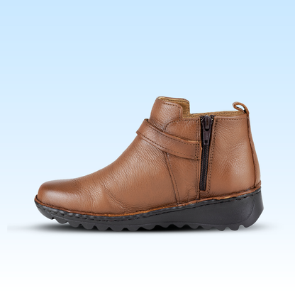 Botin De Vestir Lobo Solo Para Dama 5948 Cedro