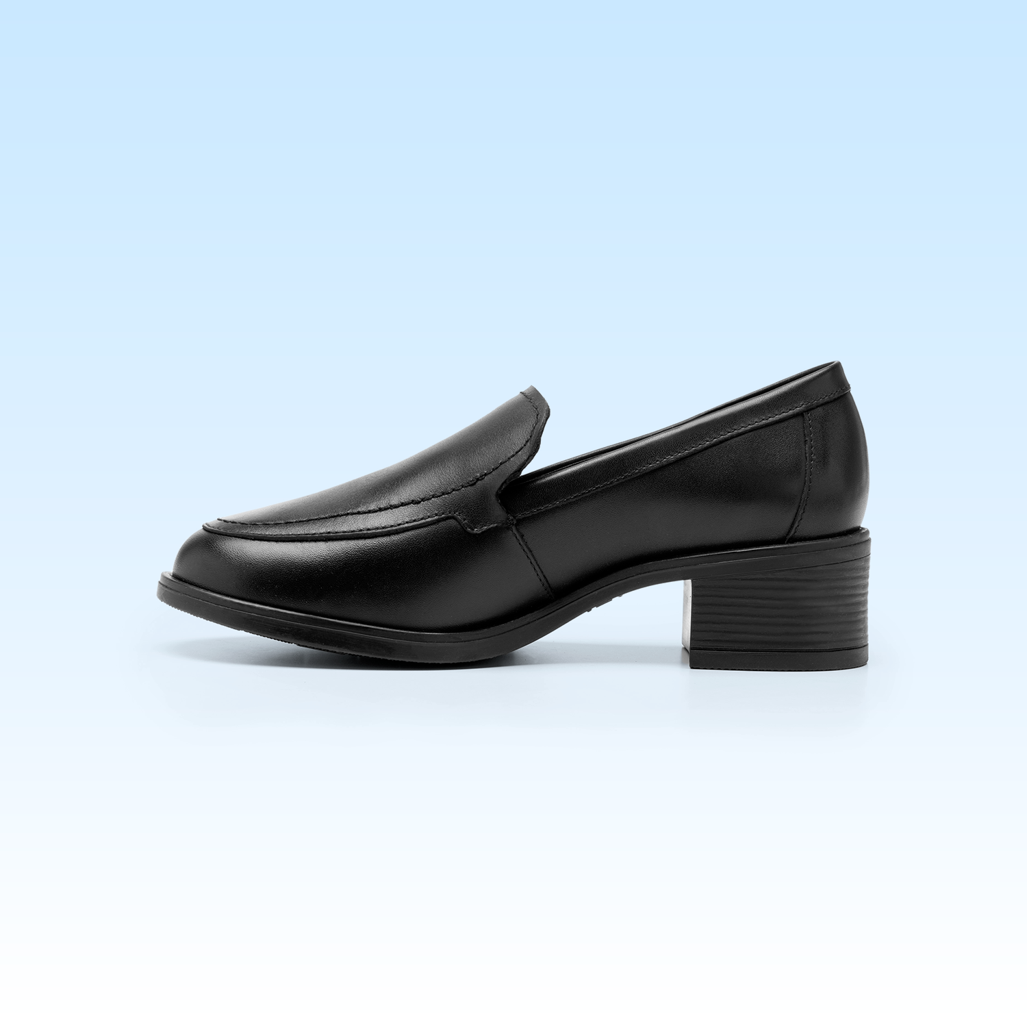 Mocasín de Tacón Dama Flexi Neisi 119509 Negro