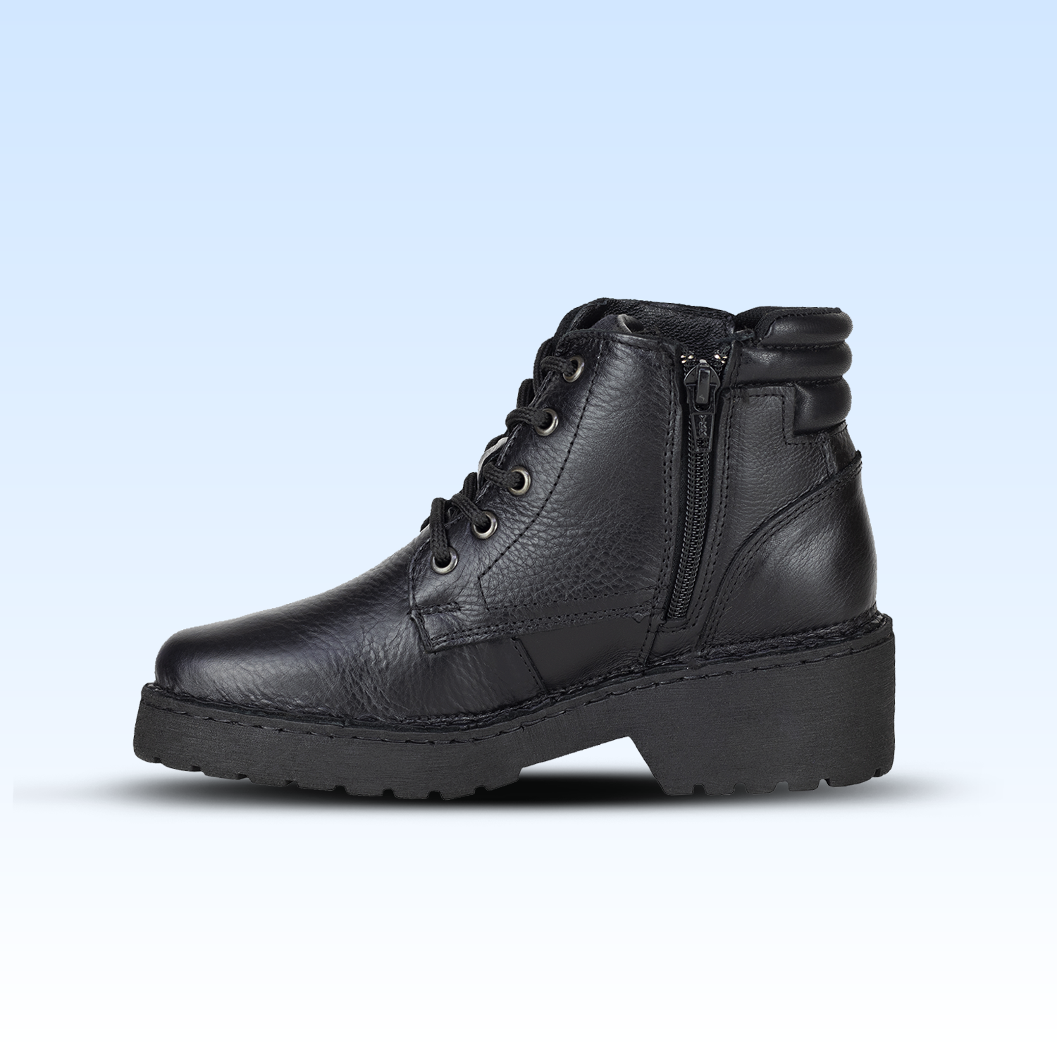 Bota Outdoor Casual Para Dama Lobo Solo 5037 Negro