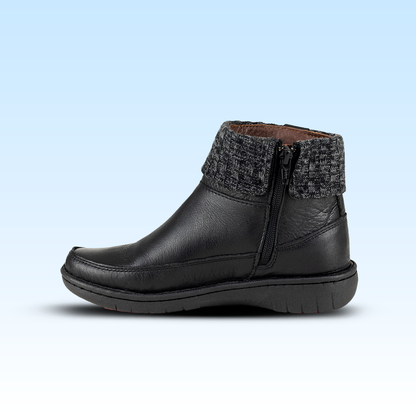 Botín Casual Dama Lobo Solo 5840 Negro