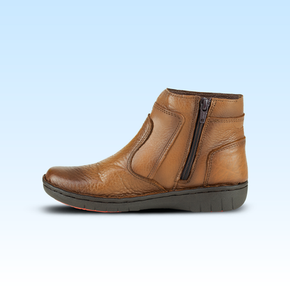 Botín Casual Dama Lobo Solo Italia 5857 Himalaya Cedro