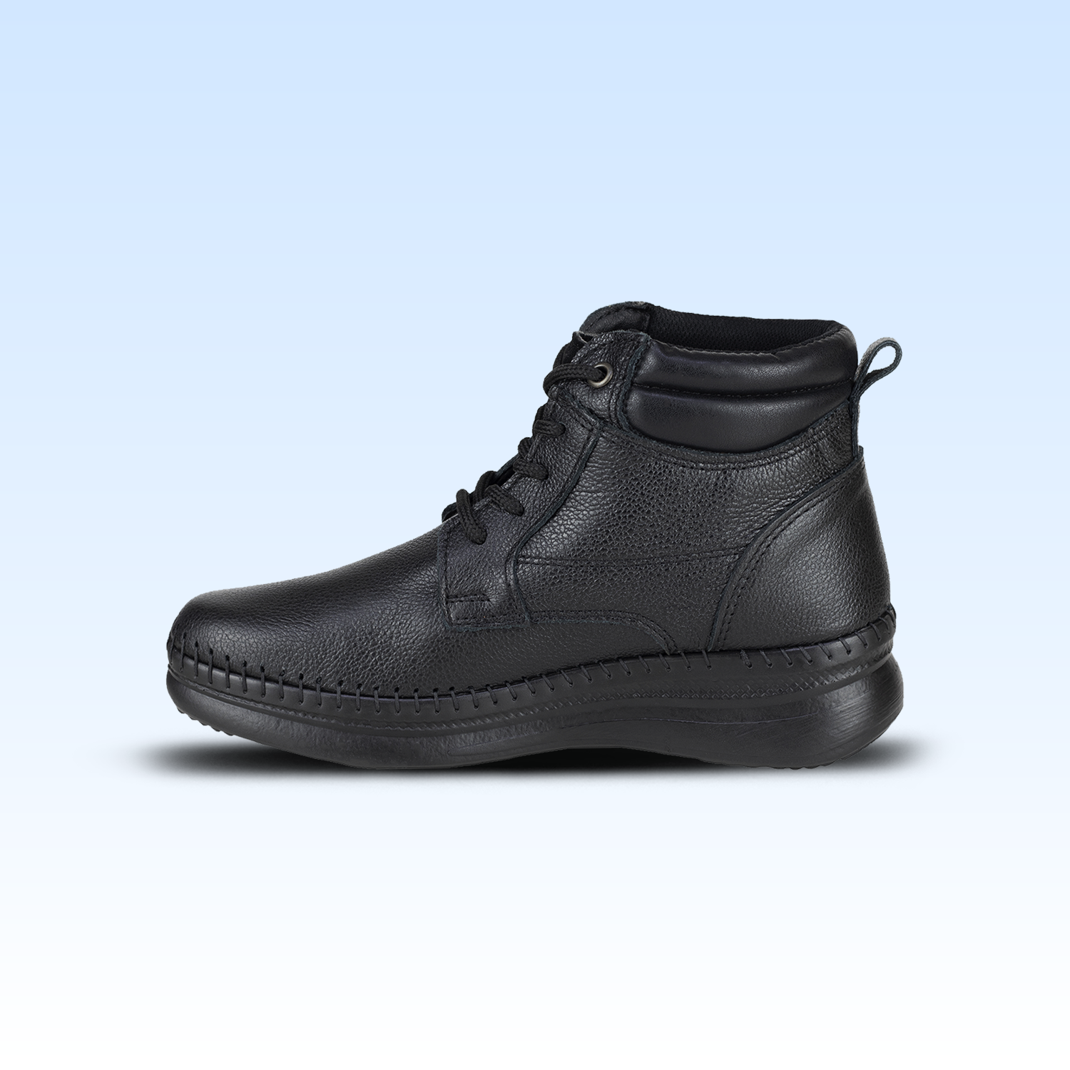Botín Tejido a Mano Casual Para Dama Lobo Solo 4990 Negro