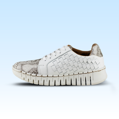 Tenis Para Dama Lobo Solo 4947 Blanco