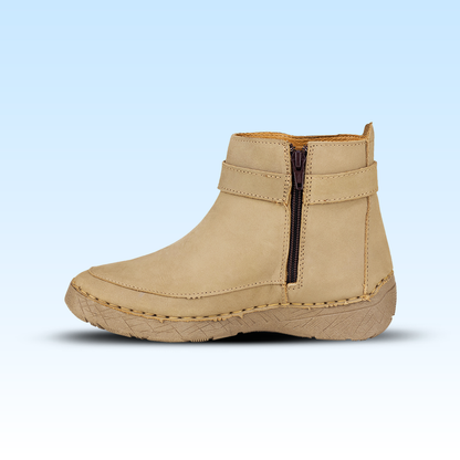 Botín Confort Casual Para Dama Lobo Solo 5697 Taupe