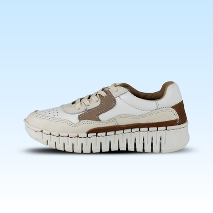 Tenis Casual Dama Lobo Solo 4944 Kumo Marfil