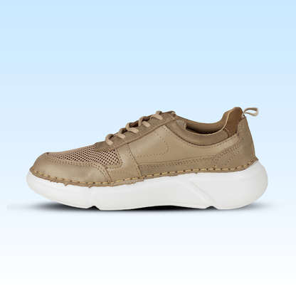 Tenis Confort Tejidos a Mano Para Dama Lobo Solo 4662 Sand