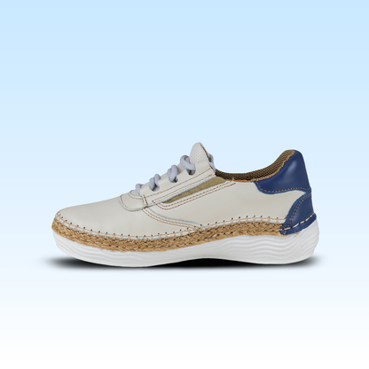 Tenis Casual Dama Lobo Solo Judy 5045 Kumo Marfil