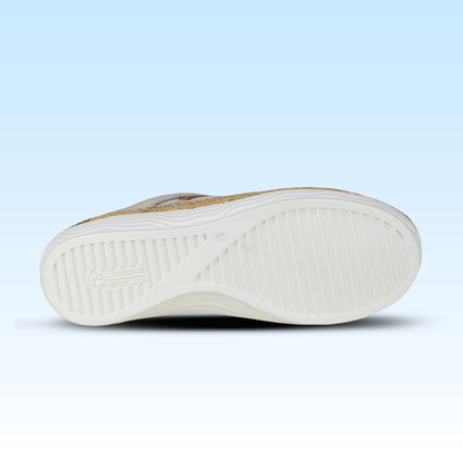 Tenis Casual Choclo Tejidos a Mano Para Dama Lobo Solo 5129 Marfil