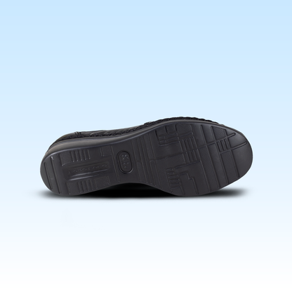 Zapato de Tacón Dama Lobo Solo Jessi 4716 Algodón Negro